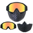 thumbnail image 3 of Nsxcdh Snow Mask with Goggles Winter Face Cover Set,Anti Fog Scratch Resistant Eye Protection,Removable Mask Warm Breathable,Adjustable Comfort for Ski Snowboard Outdoor Gear, 3 of 5