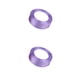 thumbnail image 4 of Wosthever Cinta de papel de regalo Ropa hecha a mano Suministro de accesorios para manualidades DIY Cintas de poliéster Adornos de Navidad Violeta 21 violeta 21 2piezas Wosthever CBP275103, 4 of 6