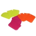 thumbnail image 4 of Plastic Dough Scraper Baking Tools Set, 3-Piece Cake Icing Fondant Spatulas with Smooth Jagged Edge, Reusable Non-Stick Cake Decorating Tools for Home Bakers, 4.7X3.1In, 3-Piece Butter Scraper Set, 4 of 6