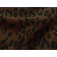 thumbnail image 4 of oneOone Viscose Jersey Brown Fabric Leopard Animal Skin Diy Clothing Quilting Fabric Print Fabric By Yard 60 Inch Wide, 4 of 5