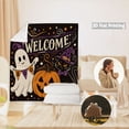 thumbnail image 2 of Halloween Throw Blanket Cute Ghost Pumpkin Double Sided Extra Thick & Soft for Sofa Couch Bed Travel Halloween Decorations by MPOISVA, 2 of 8