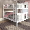 thumbnail image 2 of Pivot Direct PD-123-3W-503W Full Size Mission Bunkbed with Roll Out Twin Trundle - White, 2 of 4