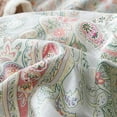 thumbnail image 3 of Funda Nórdica Flor Rey 100% Algodón Rosa Paisley Funda Nórdica 3 Piezas Juego 1 Retro, 3 of 7