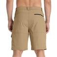 thumbnail image 4 of Men's Hiking Cargo Shorts Quick Dry Lightweight Summer Casual Shorts for Men Work Golf Outdoor 5 Pockets, 3XL, 4 of 6