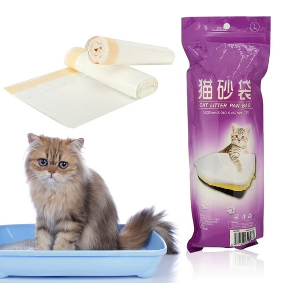 Cat Litter Box Bag,2 Packs Cat Litter Cat Litter Pan Bag Cat Litter Clean Bag User-Friendly Design