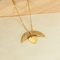 thumbnail image 4 of Inpasne Gold Angel Wings Necklace for Women Heart Angel Wing Pendant Cubic Zircon Jewelry Gifts for Her, 4 of 6