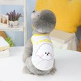 thumbnail image 4 of CSChome Pet Vest Dog Vest Adorable Soft Comfortable Cartoon Rabbit Pattern Dog Blouse Shirt Daily Wear Dog Shirt, 4 of 7