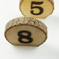 thumbnail image 4 of 1-10 Wooden Table Number Rustic Party Wedding Decoration Number Blocks for Wedding Reception and Table Decorations, 4 of 6
