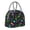 Light Grey, variant on Horeoi Geometric 1980s Styled Pattern Large Insulated Lunch Bag for Work, School, Picnic - Waterproof, Durable Oxford Cloth, Comfortable Handle-Light Grey