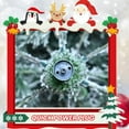 thumbnail image 5 of Yardi Yarda Artificial 7FT Flock LED-lit Christmas Tree with 890PE/PVC Mixed Branch Tips, Christmas Tree with Hinged Premium & Foldable Base, Green+White, 5 of 10