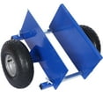 thumbnail image 2 of 600lb Panel Dolly , 10in. Pneumatic Wheels ,blue,, 2 of 10