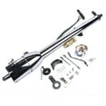PNGCNG 32” Chrome Stainless Tilt Steering Column with Key Auto Hot Rod