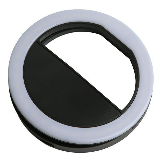 Clip On Ring Light, 0.4in Thick Clamp Selfie Ring Light For Selfie For Photography For Teaching