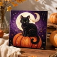 thumbnail image 4 of Halloween Diamond Art Kits For Adults Clearance, DIY Pearl Diamond Art, Hanging Ornament For Halloween Front Door Decor, DIY Fall Home Decor Wall Art, Halloween DIY Gift (C), 4 of 9