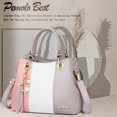 thumbnail image 3 of Bolso Pomelo Best con asa en la parte superior, a la moda, de piel, 3 of 8