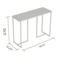 thumbnail image 4 of Console Sofa Table Marble Gold Metal, 4 of 4