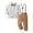 Khaki, variant on Baptism Baptism Gift Baby Boy Clothes Suits Toddler Dress Shirt With Bowtie Suspender Pants Outfit Sets Gentleman Wedding Size for 7-8 Years,Blue