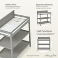 thumbnail image 6 of Dream On Me Jax Universal Changing Table, Steel Grey, 6 of 9