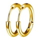 thumbnail image 1 of 2pcs/Pair Stylish Minimalist Round Earrings - Perfect Gift for Men, Family, Friends, and Partners!, 1 of 5