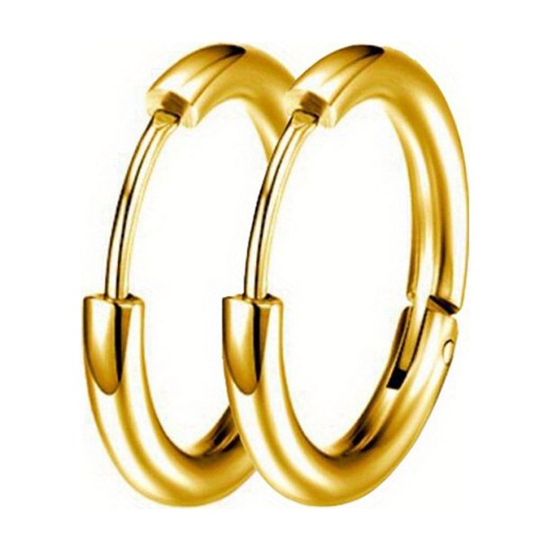 2pcs/Pair Stylish Minimalist Round Earrings - Perfect Gift for Men, Family, Friends, and Partners!