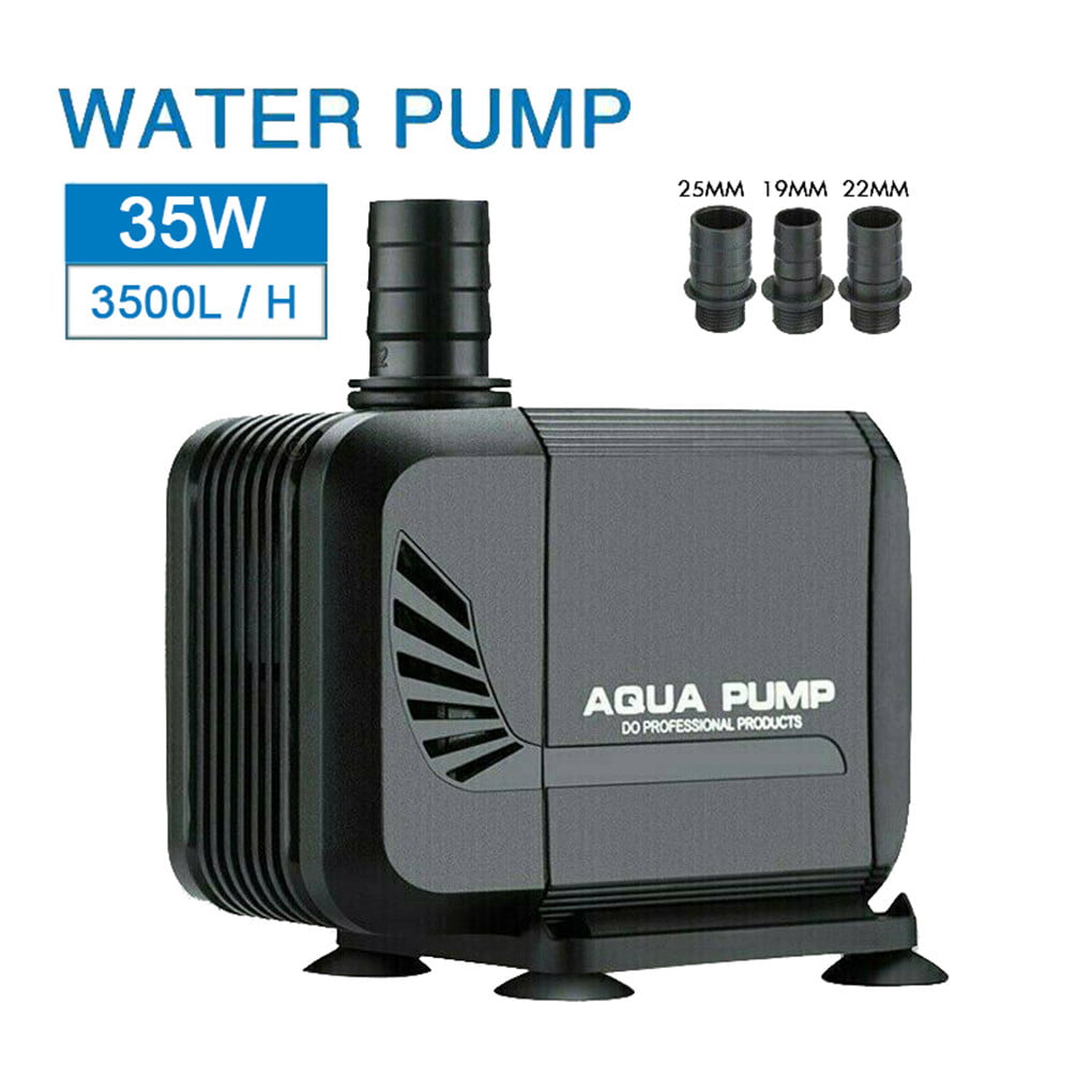 HY Aqua Pump Water Pump Submersible Aquarium Fish Tank Hydroponics 400-1200GPH 