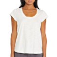 thumbnail image 2 of Social Standard by Sanctuary Ladies Short Sleeve Amber Scoop Neck Tee (Glow, XL), 2 of 7