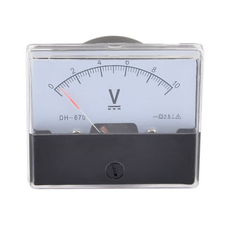 Analog Panel Meter Dc Voltmeter