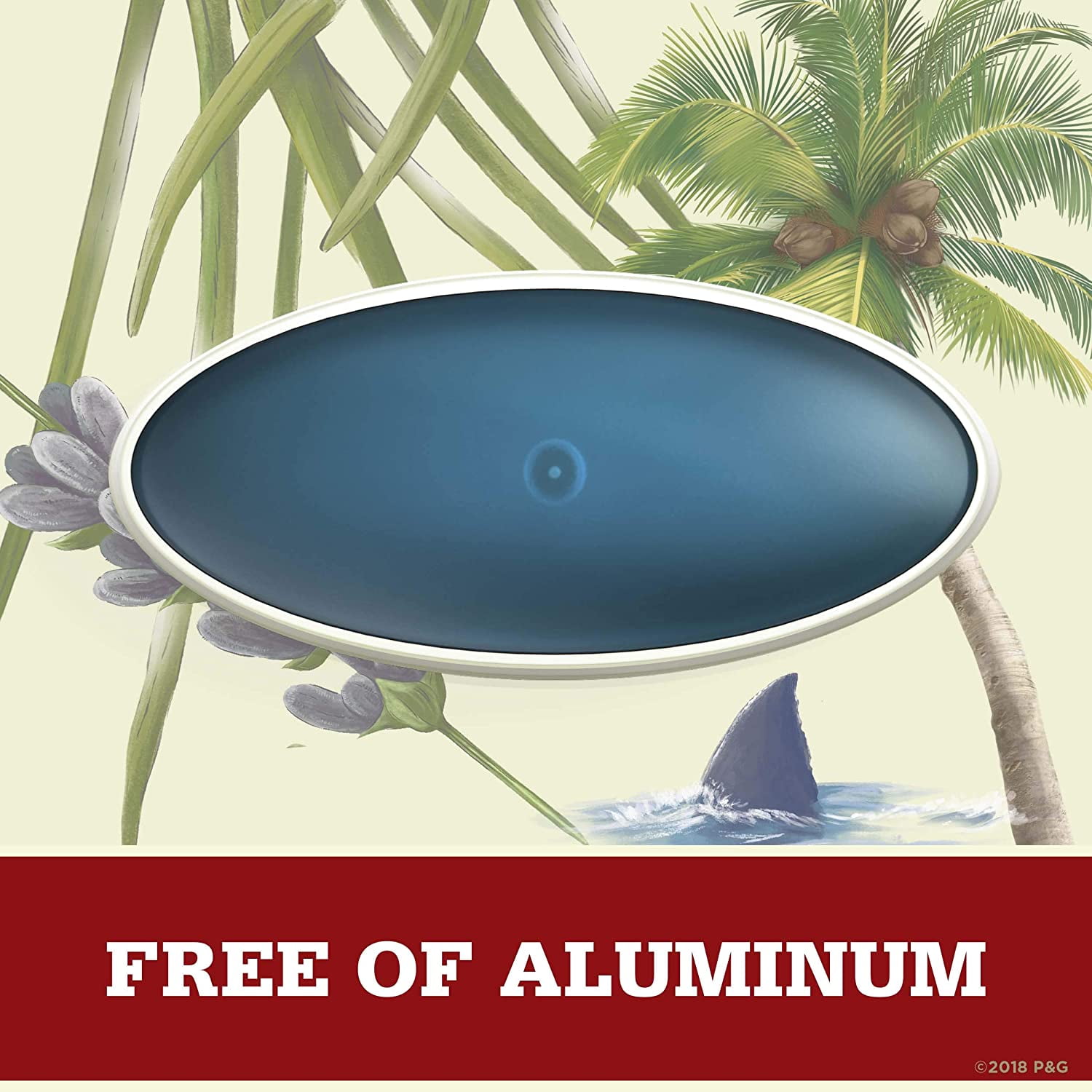 Old Spice Antiperspirant Deodorant Fiji with Palm Tree 3 oz, Pack of 3