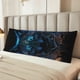 thumbnail image 2 of Balery Cool Blue Light Wolf Funda Protectora para Almohada Corporal de Algodón Hipoalergénico con Cierre(55 x 21 pulgadas), Almohadas No Incluidas, 2 of 7
