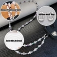 thumbnail image 3 of KOMI Phone Crossbody Chain CellPhone Lanyard,Universal Phone Chain Strap with Tether Patches Compatible with Most Phones, 3 of 5