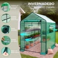 thumbnail image 2 of Invernadero Portátil Elly 3 Niveles con Cubierta y Estacas para Jardín o Interior, 2 of 7