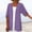 Purple, variant on Short Sleeve Cardigans for Women Casual Drape Open Front Lightweight Summer Cardigan Black S