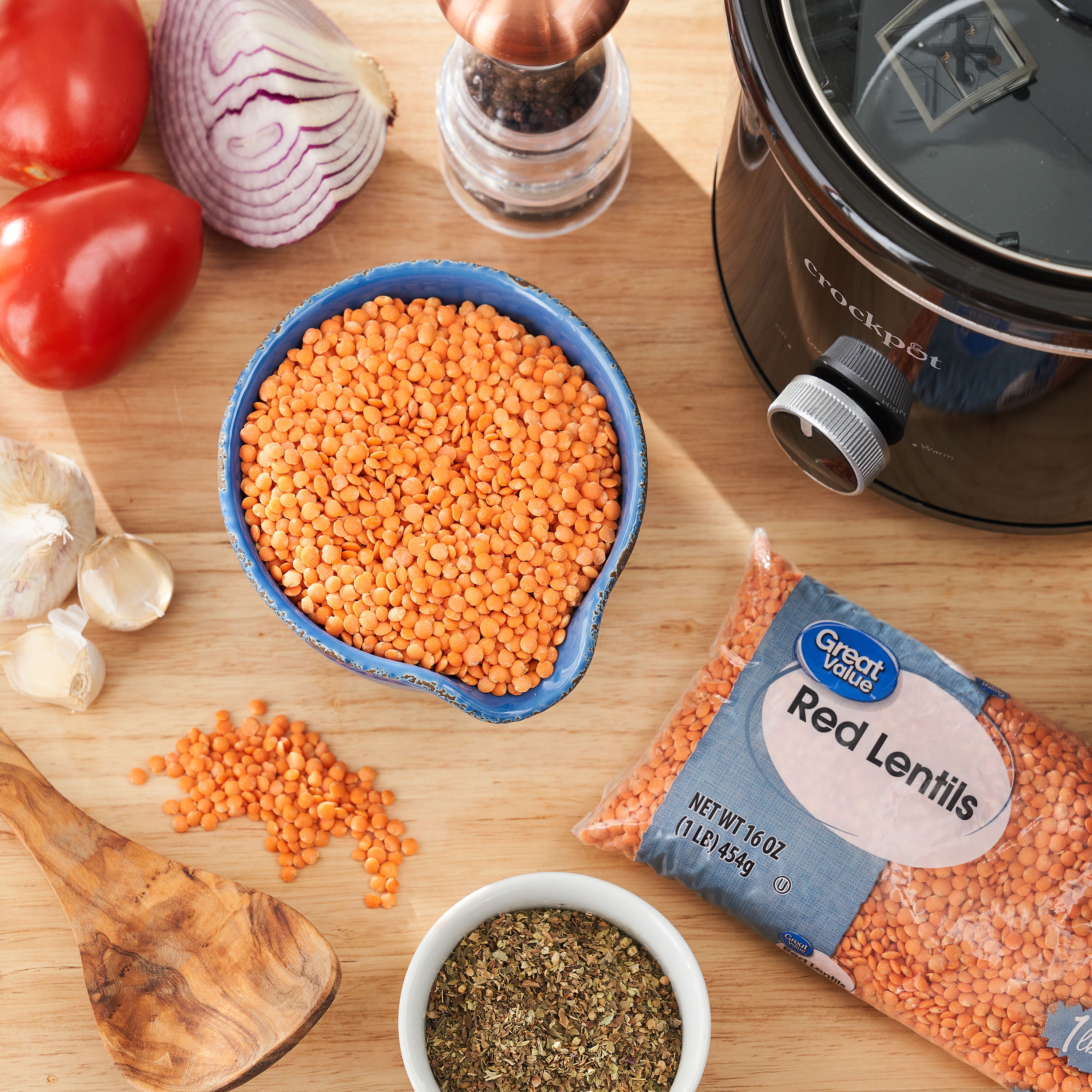 Great Value Red Lentils, 1 lb