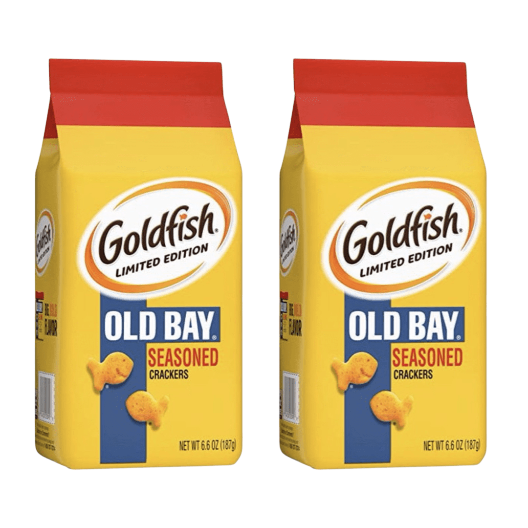 Goldfish Crackers, Limited Edition Old Bay Seasoned Snack Crackers, 6.6