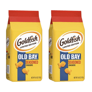 Goldfish Crackers, Limited Edition Old Bay Seasoned Snack Crackers, 6.6 oz. bag - Pack of 2