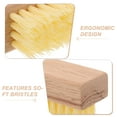 thumbnail image 5 of 3 Pcs Wooden Shoe Brush Soft Bristles Shoe Brush Shoe Scrubbing Brush Wooden Scrub Brush, 5 of 6