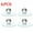 4PCS, variant on Self Adhesive Knobs Cupboard Drawer Pull Handle Knobs Brand Acrylic No Drilling Mirror Cabinet Handles for Furniture Drawer