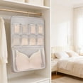 thumbnail image 4 of Wall Mounted Hanging Bag With Sturdy Hook Sock And Bra Organizer For Men And Women, 4 of 6