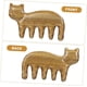 thumbnail image 2 of Cute Cat Wooden Scalp Massage Comb with Wide Tooth Design for Hair and Scalp Care, 2 of 4