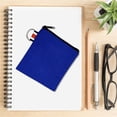 thumbnail image 3 of Vjnyvs Canvas Coin Purse, Solid Color Coin Purse Coin Bag with Zipper Women Coin Pouch for Credit Card ID Card Keys, 3 of 7
