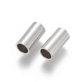 thumbnail image 3 of 100pcs Tarnish Resistant 304 Stainless Steel Tube Beads Stainless Steel color 10x5mm Hole: 4mm, 3 of 3