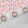 thumbnail image 4 of Feelyou Pink Axolotl Animal Black Out Curtains, Ocean Curtains Pack of 2 (42x63 Each), 4 of 6