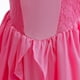 thumbnail image 5 of Vestido Conjunto de disfraz de princesa melocotón, traje de fiesta de cumpleaños y Carnaval para niñas Kuymtek Rosa*3-4 años Única para Niña, 5 of 8
