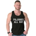 thumbnail image 5 of Pajamas All Day Slacker Lazy Tank Top T Shirts Men Women Brisco Brands X, 5 of 6