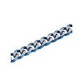 thumbnail image 2 of Men's Blue Stainless Steel Beveled Curb Link 8.5" Bracelet, 2 of 4