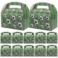 thumbnail image 1 of KAKOWELY 12 cajas de papel para galletas y dulces con temática de fútbol y asas., 1 of 4