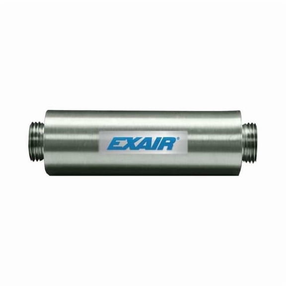 Exair Vacuum Ejector Muffler,1/4 in. NPT,200 F 890001