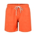 thumbnail image 4 of Ruyang Boys Quick Drying Shorts Cotton Casual Surfing Beach Shorts Summer Stretch Swim Shorts with Adjustable Drawstring, 4 of 5