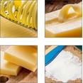 thumbnail image 4 of Cuchillo para mantequilla, esparcidor de mantequilla multifuncional de acero inoxidable para untar pan, mantequilla, mermelada, mantequilla de maní, azul, 4 of 5