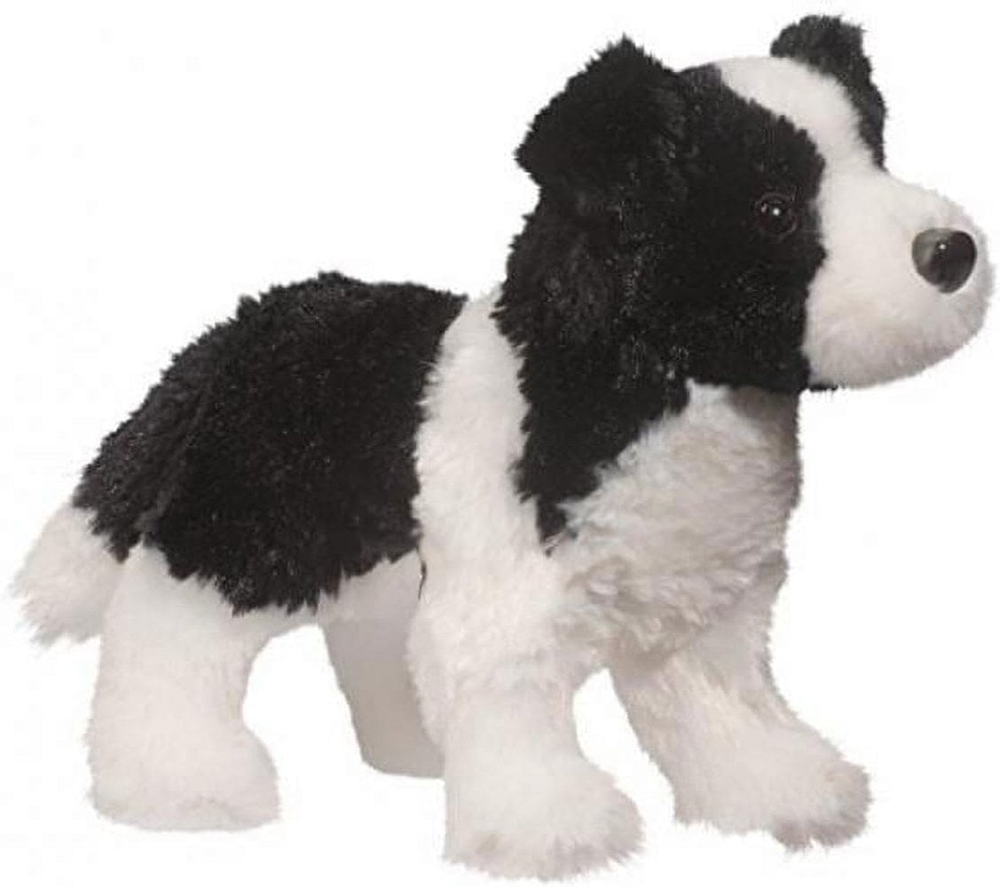Douglas Toys Meadow - Border Collie 8" Plush Toy Dog Stuffed Animal Puppy Plush Toy Small